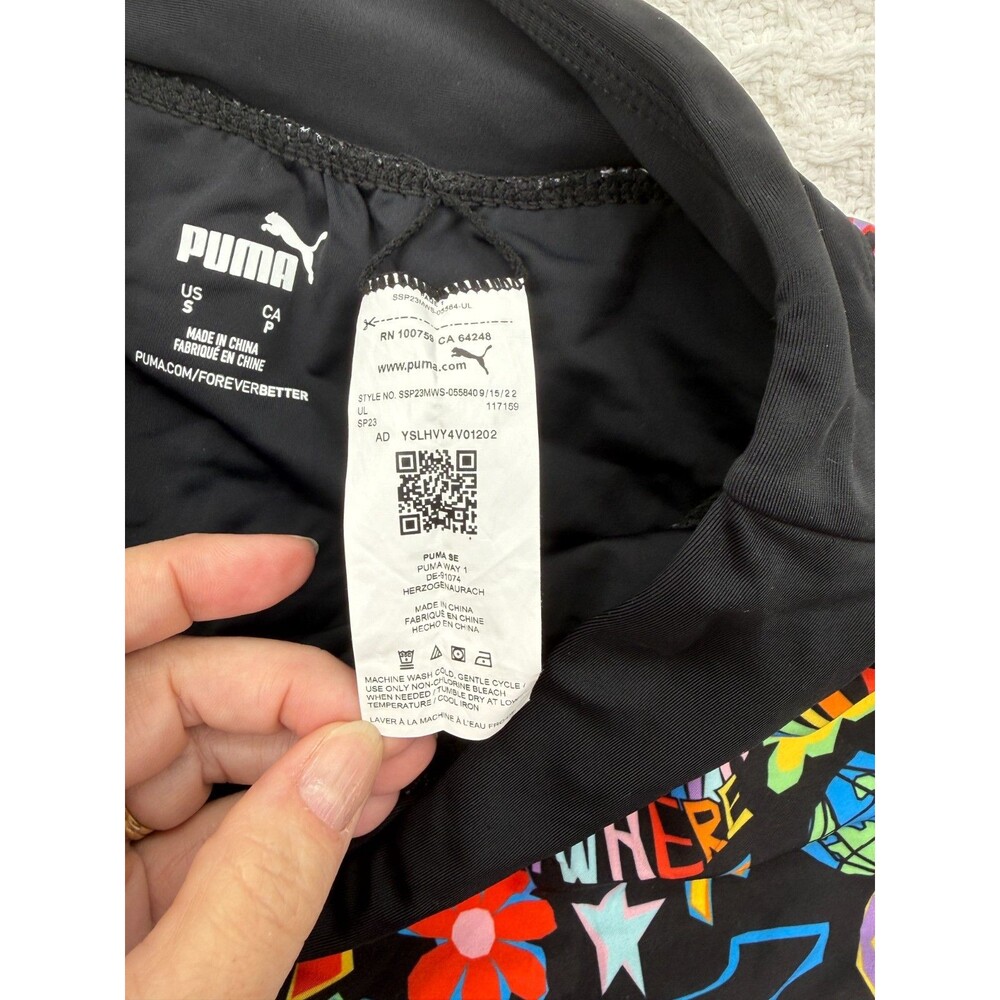 PUMA Pride Running Shorts Women's Small Rainbow "We Are Everywhere" Athletic Act - Picture 10 of 11